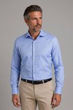 Bisse Mavi Regular Fit Pamuk Cepsiz Klasik Uzun Yaka Gömlek GMKLS252204_D35