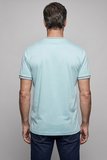 Bisse Su Yeşili Studio Bi̇si̇klet Yaka Şeri̇tli̇ T-shirt BSTS26Y26300_D78