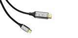 Inca ITCH-02TX  Type C to HDMI 4K Altın Uçlu 2 Metre  Kablo