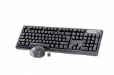 Inca IWS-549U Multimedya Şarj Edilebilir Kablosuz Klavye Mouse Set