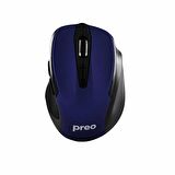 Preo My Mouse M16M Wireless Sessiz Mouse Mavi