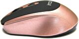 INCA IWM-396GT Nano Alıcılı Kablosuz 1600dpi ROSE GOLD Sessiz Mouse