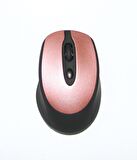 INCA IWM-396ST Nano Alıcılı Kablosuz 1600dpi ROSE GOLD Sessiz Mouse