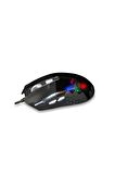 INCA IMG-355GX Empousa 3d rgb LED 7200 Dpi Macro Keys Private  Gaming Mouse