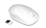 Preo M19B Ergonomik Pastel Piano White  Kablosuz Sessiz Mouse Beyaz