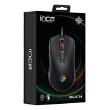 İnca IMG-GT14 Siyah Rgb 7 Keys Dpı3600 Kablolu Mouse 1,5Mt Örgülü Saf Bakır Kablo(3 Milyon Tuş Ömrü