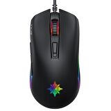 İnca IMG-GT14 Siyah Rgb 7 Keys Dpı3600 Kablolu Mouse 1,5Mt Örgülü Saf Bakır Kablo(3 Milyon Tuş Ömrü
