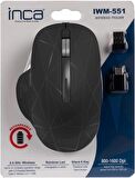 INCA IWM-051T Şarj Edilebilir Işıklı Sessiz Kablosuz Mouse