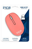 Turuncu Mouse Iwm-241rt Candy Desing 3d Wireless Mouse-turuncu