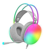 Inca Igk-X8y Empousa Series 7.1 Surround Transparan Rgb Led Effect Gaming Headset