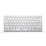 Inca IBK-565BT Bluetooth 5.0 Şarj Edilebilir Akıllı Gümüş Klavye