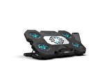 Inca INC-614GMS Empousa 1x100+4x70mm Fan 2600RPM 2xUSB Gamıng Notebook Cooler 9 "-17"