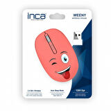 Inca Weeny IWM-245RT Desing 3D Wireless Mouse Turuncu