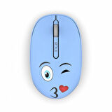 Inca Weeny IWM-245RM Desing 3D Wireless Mouse Mavi