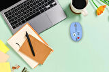 Inca Weeny IWM-245RM Desing 3D Wireless Mouse Mavi