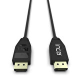 Inca IDPD-40 Displayport to Displayport  2.1 16K @60Hz (15360x8460 ) 8k@120Hz  4K@240Hz 54 Gbps Kablo-1.2m