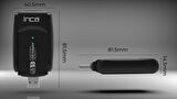 Inca IUWA-1300X 1300Mbps  Bluetooth 4.2 Dual-Bant Kablosuz-Ac Usb Adaptör 