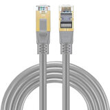 Inca ICAT8-02G Cat8 S/FTP 40Gbps 2000Mhz High Speed %100 Copper Network Kablo 2 Metre-Gri 