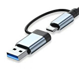 Inca IUTP-7T 7'li USB Tip-C Hub aliminyum Çoklayıc
