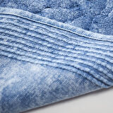 Alanur Salina Oval Cotton Makarnalı 2 Li Paspas Eskitme