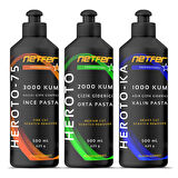 Netfer 3'lü Pasta Set - 3x500 mL