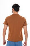 Basics&More Erkek Pamuklu Bisiklet Yaka T-Shirt - Rahat, Şık ve Zamansız Tasarım 20801