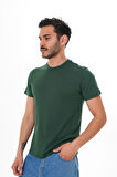 Basics&More Erkek Pamuklu Bisiklet Yaka T-Shirt - Rahat, Şık ve Zamansız Tasarım 20801