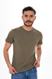 Basics&More Erkek Pamuklu Bisiklet Yaka T-Shirt - Rahat, Şık ve Zamansız Tasarım 20801