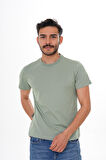 Basics&More Erkek Pamuklu Bisiklet Yaka T-Shirt - Rahat, Şık ve Zamansız Tasarım 20801