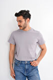 Basics&More Erkek Pamuklu Bisiklet Yaka T-Shirt - Rahat, Şık ve Zamansız Tasarım 20801