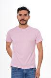 Basics&More Erkek Pamuklu Bisiklet Yaka T-Shirt - Rahat, Şık ve Zamansız Tasarım 20801