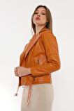 Basics&More Kadın Deri Ceket BM-01