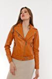 Basics&More Kadın Deri Ceket BM-01
