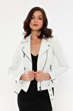 Basics&More Kadın Deri Ceket BM-01