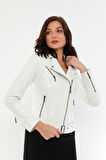 Basics&More Kadın Deri Ceket BM-01