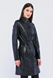 Basics&More Kadın Deri Ceket B3034