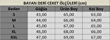 Basics&More Kadın Deri Ceket BM03