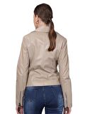 Basics&More Kadın Deri Ceket BM-01