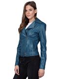 Basics&More Kadın Deri Ceket BM-01
