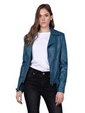 Basics&More Kadın Deri Ceket BM-01