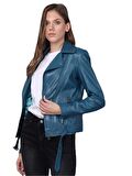 Basics&More Kadın Deri Ceket BM-01