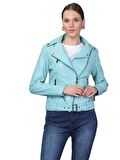 Basics&More Kadın Deri Ceket BM-01