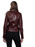 Basics&More Kadın Deri Ceket BM-01