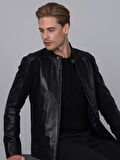 Basics&More Erkek Deri Ceket E2020