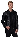 Basics&More Erkek Deri Ceket CMSE105