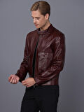 Basics&More Erkek Deri Ceket E1021