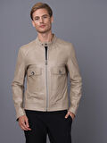 Basics&More Erkek Deri Ceket E1021