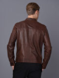 Basics&More Erkek Deri Ceket E1021