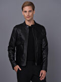 Basics&More Erkek Deri Ceket E1021