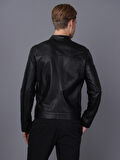 Basics&More Erkek Deri Ceket E1021